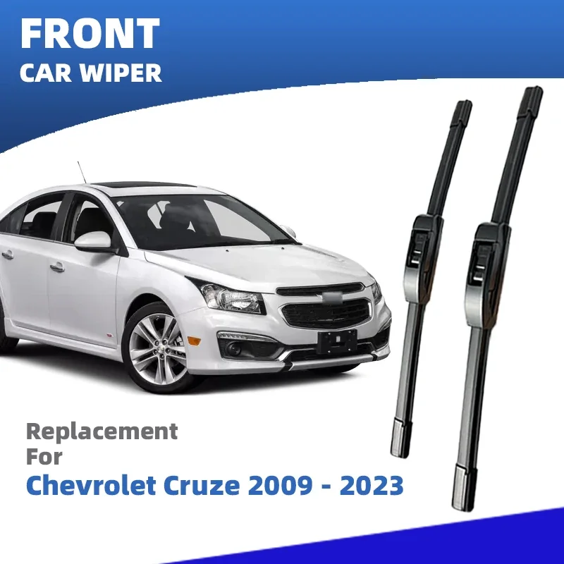 

LHD Front Windshield Wiper Blades For Chevrolet Cruze J300 J400 2009 - 2023 Windscreen Window Accessories 2012 2016 2017 2018