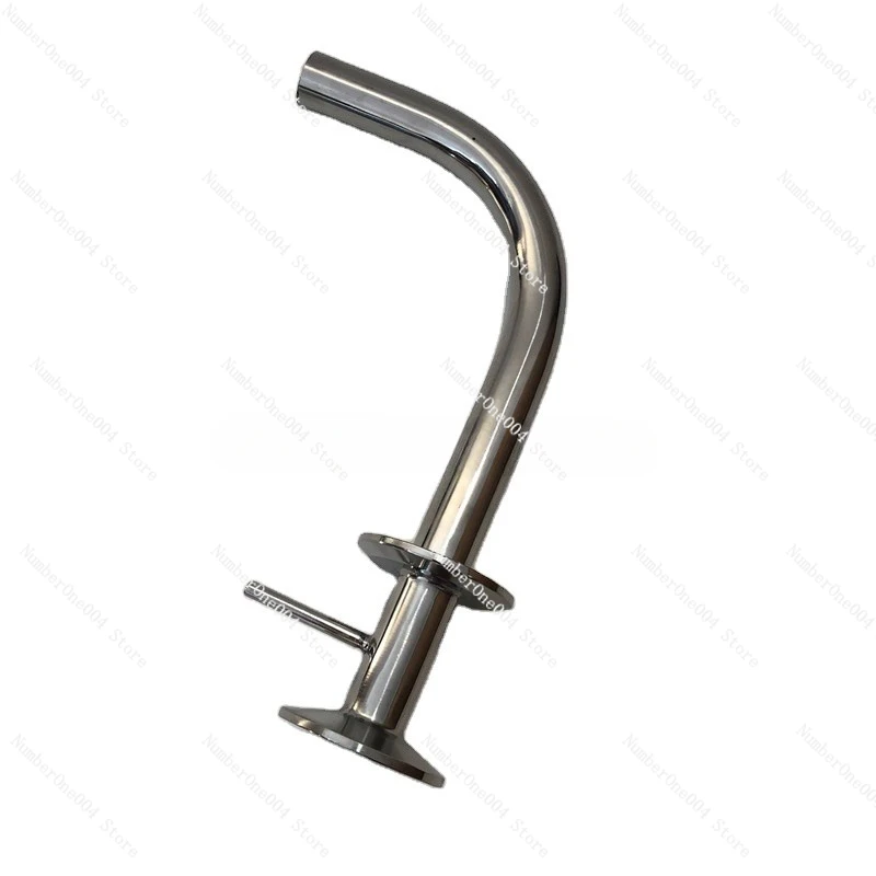 Applicable To 304 Stainless Steel Home Brewed Beer Quick Loading Chuck Rotary Elbow Outlet Tri Clamp Racking Arm