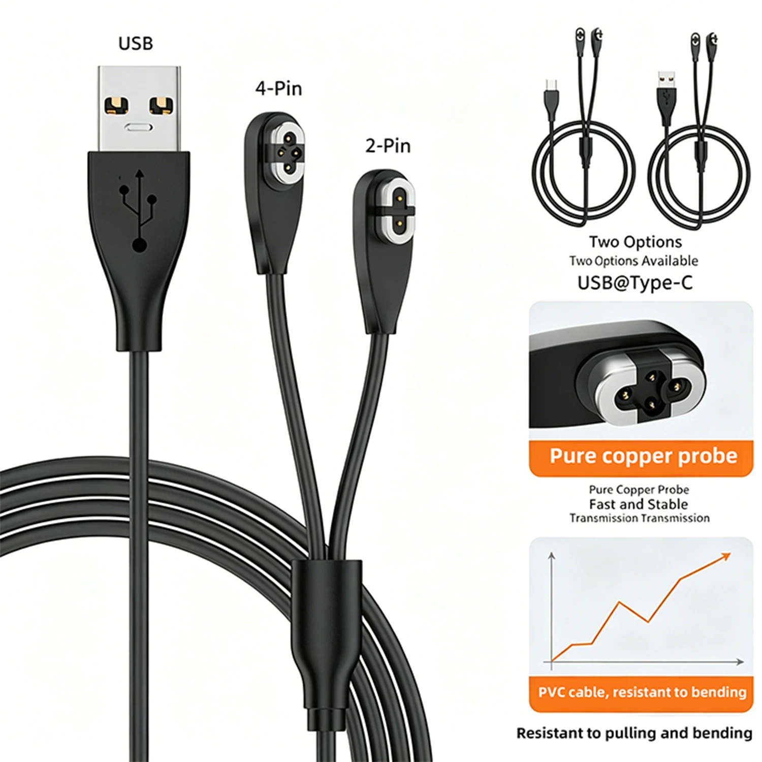 หูฟังแบบส่งเสียงผ่านกระดูก สาย - Magnetic Charging Cable Bone Conduction บทวิจารณ์และราคา