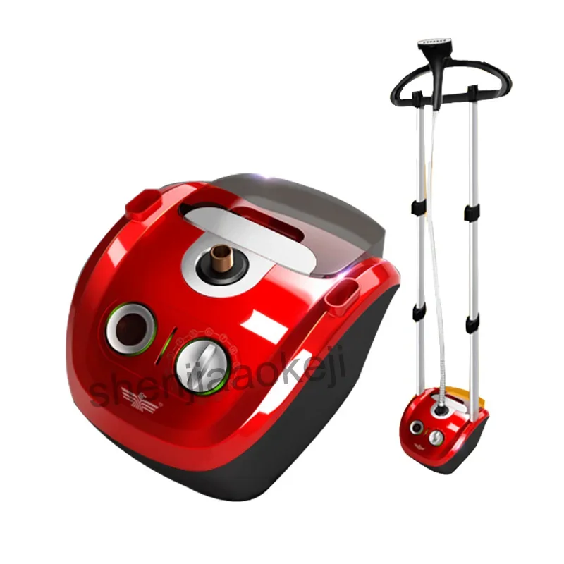 Бытовая паровая подвесная гладильная машина, отпариватель для одежды с двойным стержнем, 2,3 л, мини-ручной вертикальный утюг для одежды, 12 передач, 220 В, 1500 Вт