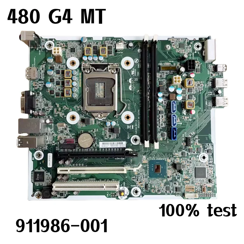 

911986-001 For HP ProDesk 480 G4 MT Desktop Motherboard 911986-601 938141-001 DDR4 Mainboard 100% Tested Fully Work