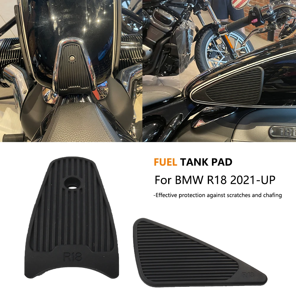 For BMW 2021-UP R18 B Classic Roctane 100 Years TranscontinentalMotorcycle Side Fuel Tank Pad Top Gas Tank Protective Sticker