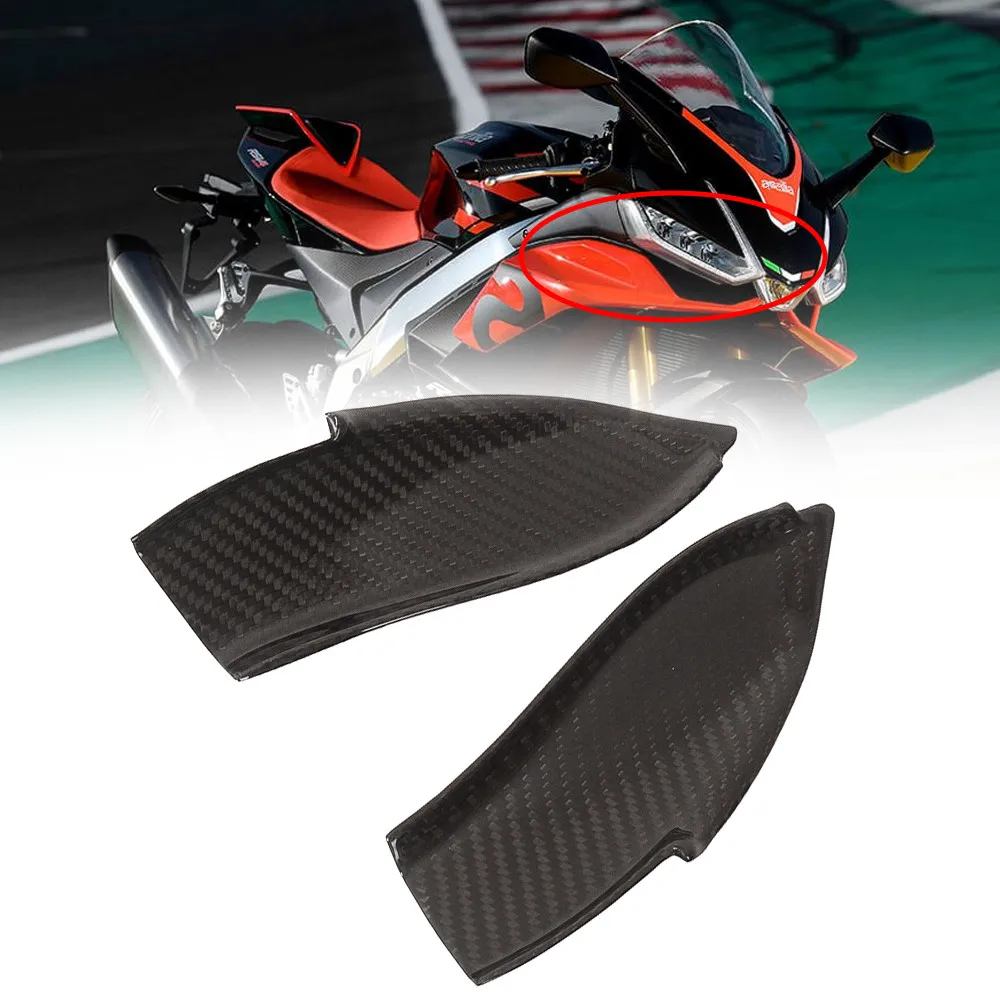 

Motorcycle Air Intake Cover Fairing Accessories Carbon Fiber Twill for Aprilia RSV4 Factory 2021 2022 2023