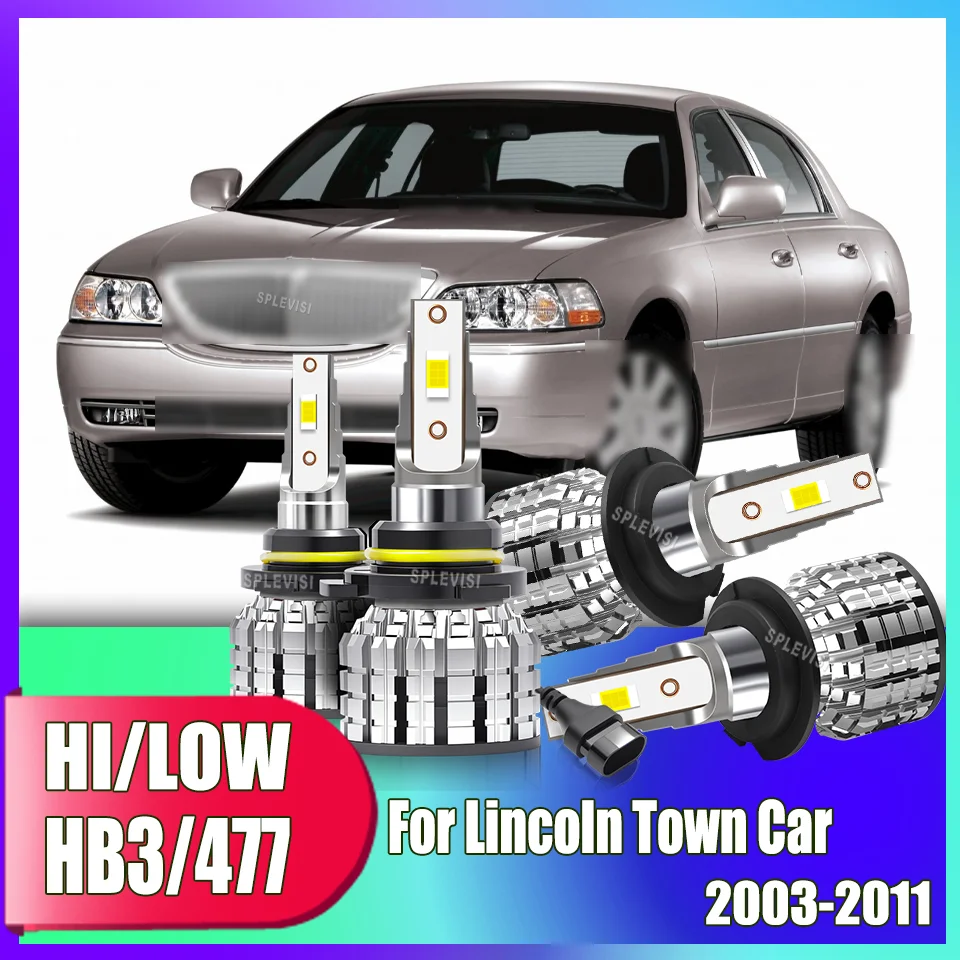 

Reliable Long-Term Use LED Headlamp Headlight High Power 240w For Lincoln Town Car 2003 2004 2005 2006 2007 2008 2009 2010 2011