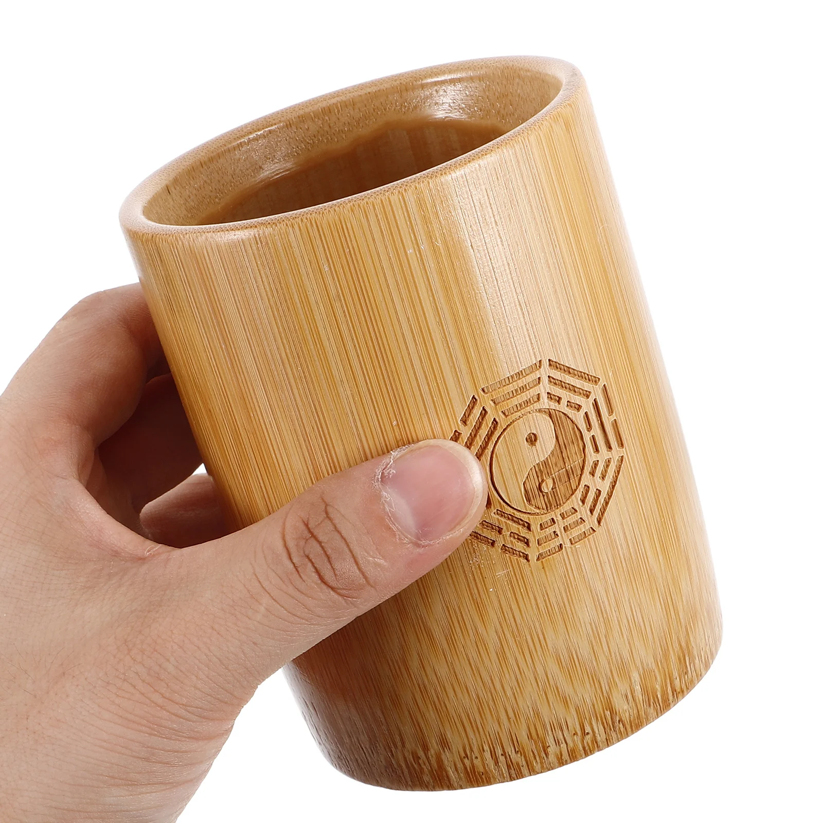 Seau de Divination en bois I Ching avec bâtons, Instrument de guidage spirituel portatif naturel pour une prédiction précise et Portable