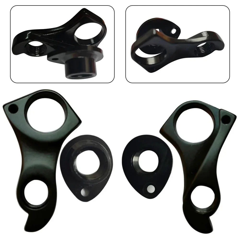 

Задний переключатель, хвостовой крючок, вешалка из алюминиевого сплава, черный с ЧПУ для Giant 245, MTB, велосипедная меховая вешалка, новинка