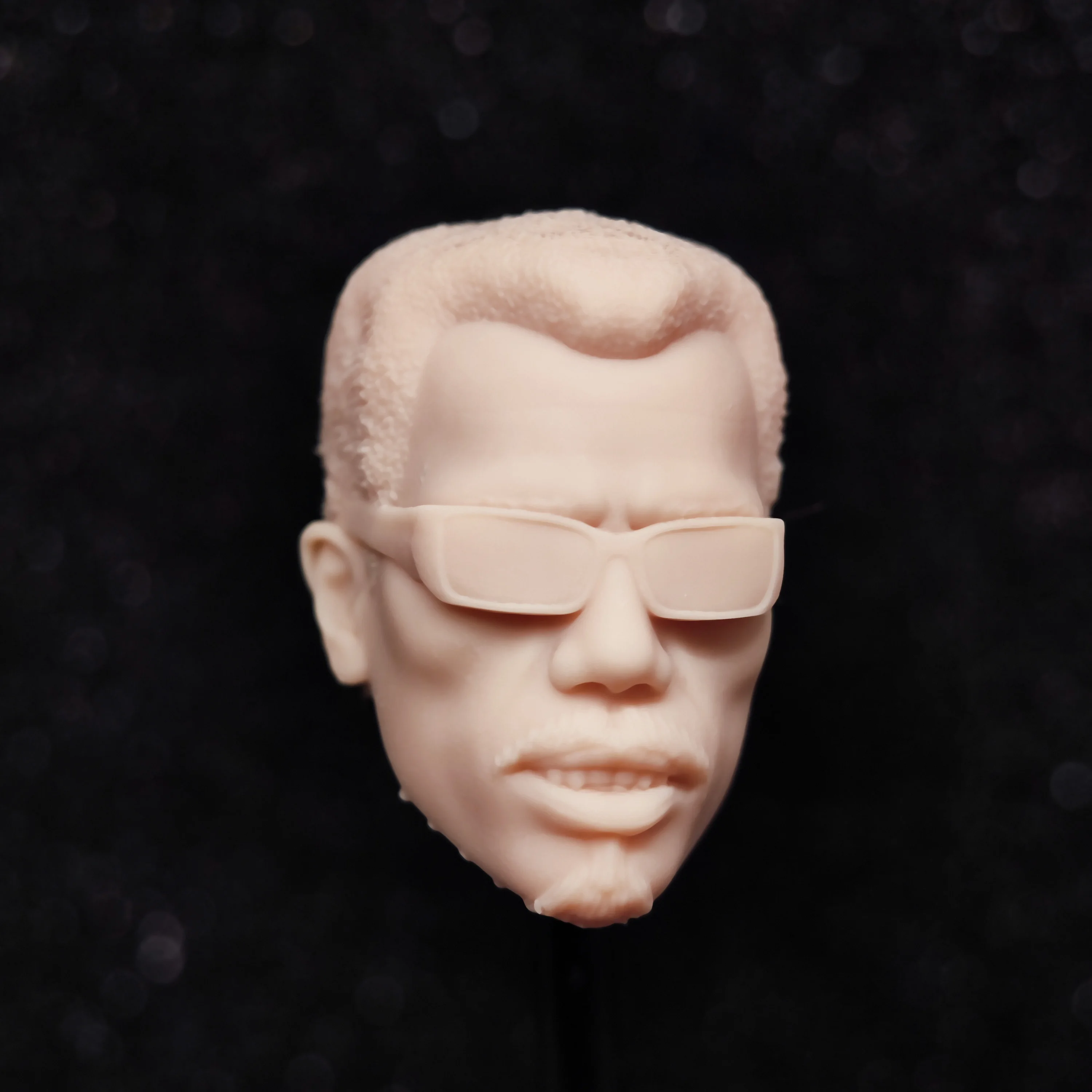 HL2019 DIY Customized 1/18 1/12 1/10 Scale Unpainted Head Sculpt for 3.75