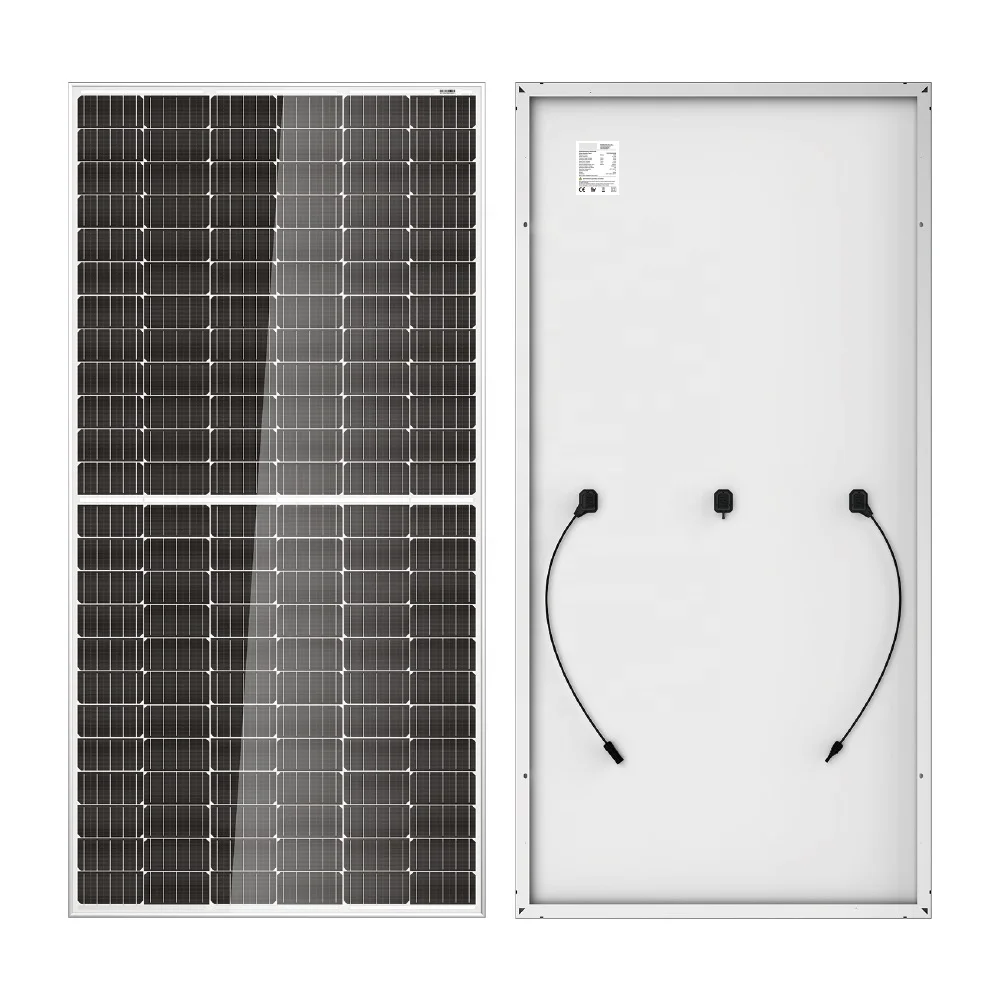 7 Superior Efficiency mono half cell 400 watt solar panel 144 cells with TUV ISO CE certificates for home use