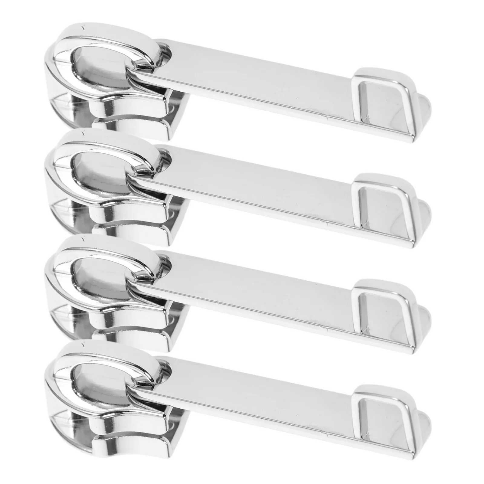 

4Pcs Dual Layer Explosion Proof Zipper Pull Tabs for Luggage Suitcase Security Smooth Operation Suitcase Zipper Pull