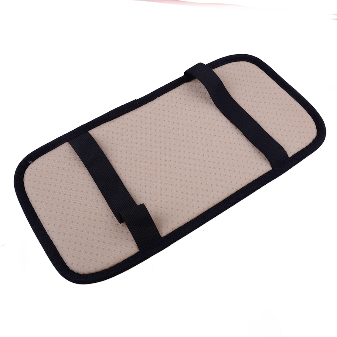 Universele Auto Suv Armsteun Kussenhoes Warm Pluche Mat Middenconsole Box Soft Pad Protector Zwart