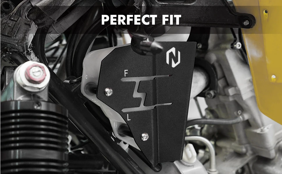 NICECNC Ausgleichsbehälter-Schutzabdeckung für Yamaha Raptor 700 Raptor 700R 2006-2026 Aluminium Einfache Installation ATV-Zubehör – Detail 14