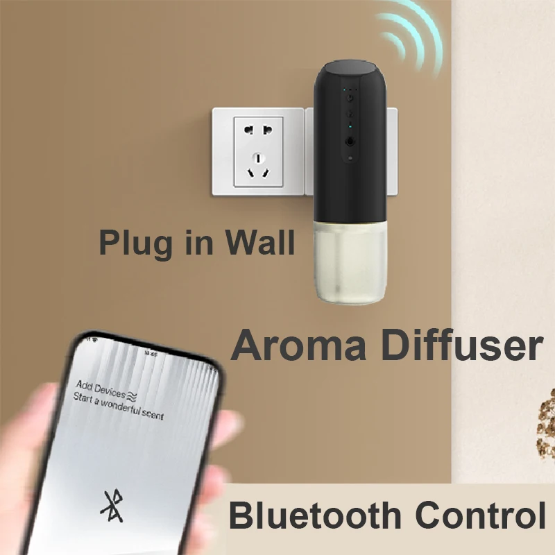 

Аромадиффузор NAMSTE с Bluetooth-управлением для дома, автоматический распылитель ароматов, освежитель воздуха