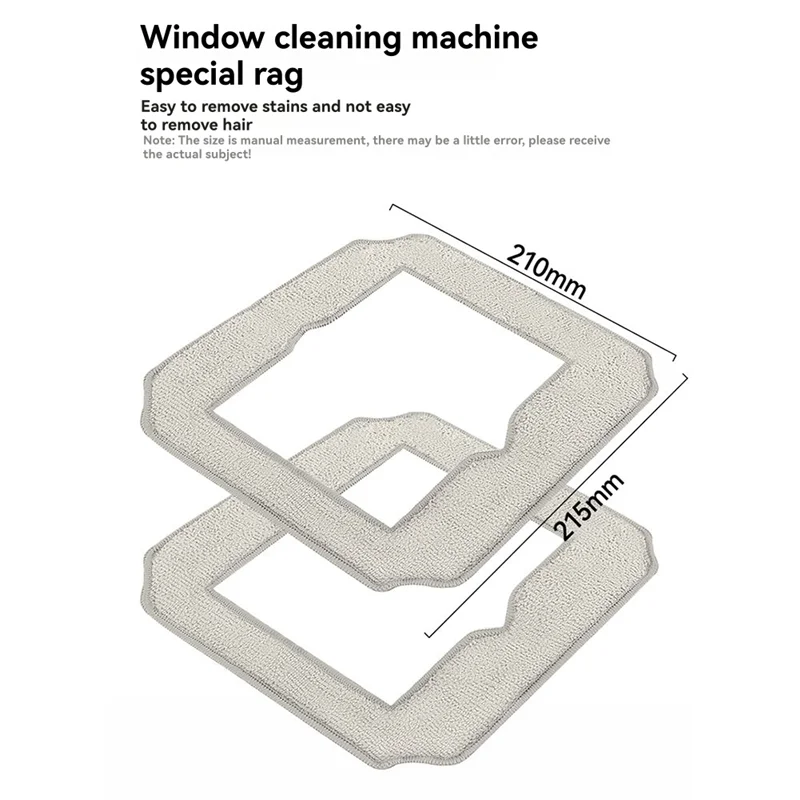 

ABWP-Mop Cloth For Ecovacs Winboot Mini Window Cleaning Robots Cloth Window Cleaning Robots Accessories