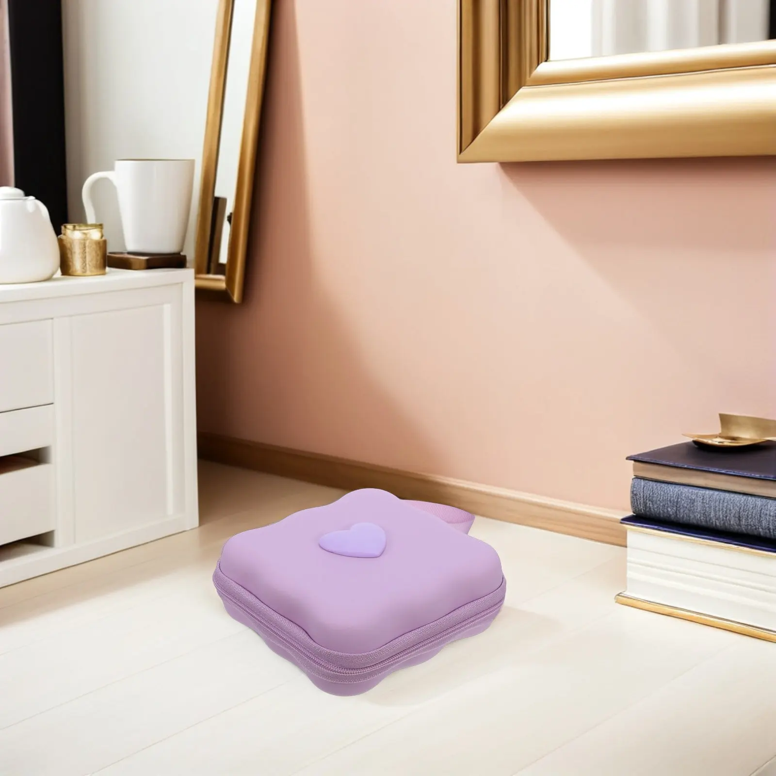 Mini Sanitary Pouch for Feminine Products Washable Eva Period Bag for Teens Portable Menstrual Pad Organizer Discreet Pad and