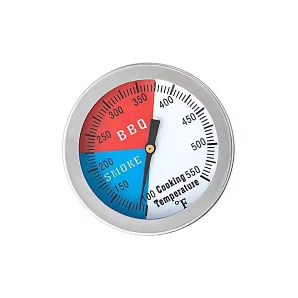 Stainless Steel Mechanical Oven Thermometer with Bimetallic Element for 100 to 550 Degree Fahrenheit Temperature Readings