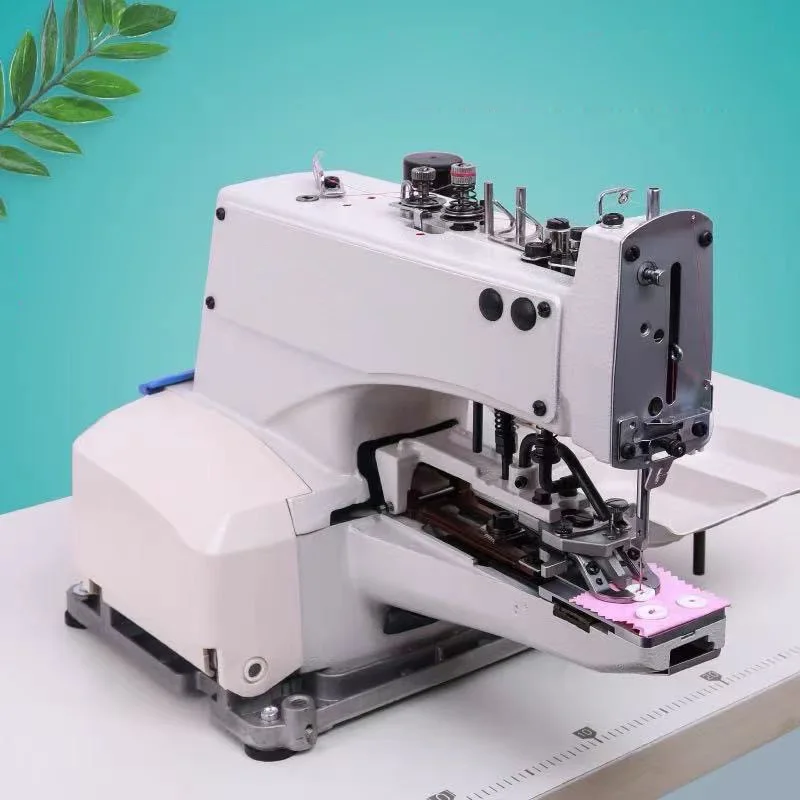 Computer-Controlled Button-Attaching Machine, Automatic Eyelet Machine, Industrial Eyelet and Button-Sewing Machine(Customized)