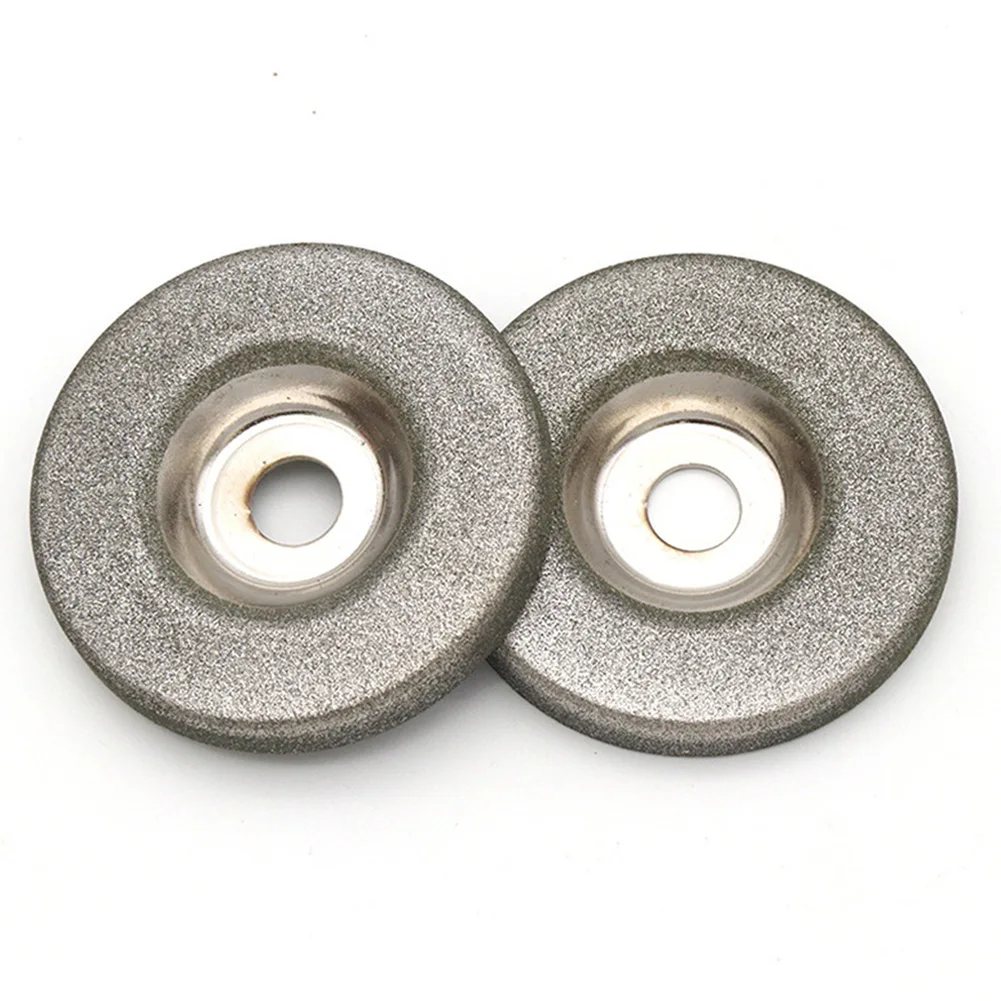 50mm 2 Inch Diamond Grinding Wheel 180-Grit Circle Grinder Disc 10mm Hole Stone Sharpener Angle Cutting Wheel Sharpener Trimming