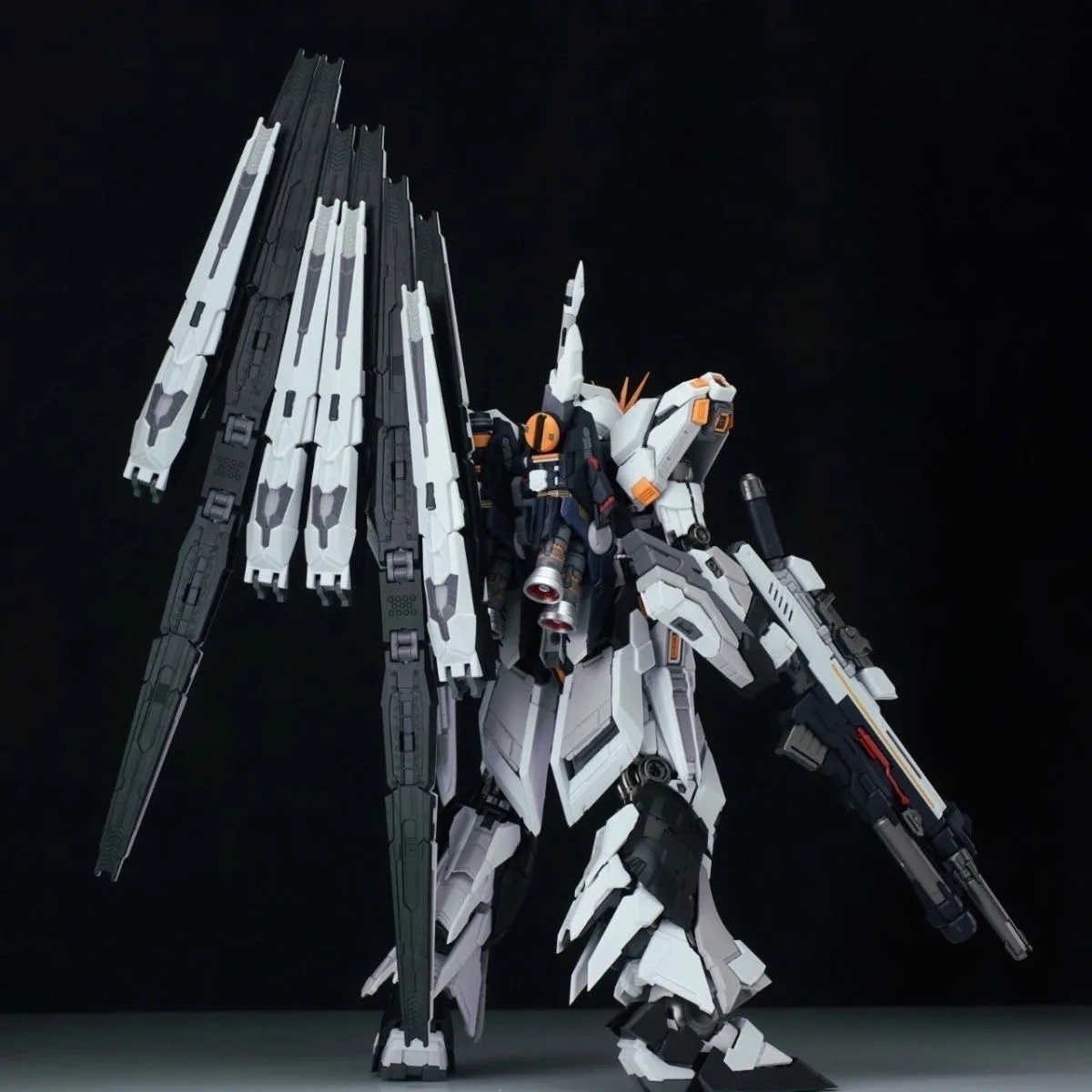 Auf Lager V-TIGER 1/100 VT02 NU Soldat Montage Modell Spielzeug RX-93-v2 YUJIAOLAND V Mecha GK Vorbeschichtung Legierung Skelett Modell