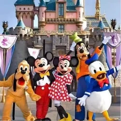 Disney Mickey Minnie Mouse Mascot Costume Cartoon Characters Cosplay Performance Set Winnie the Pooh Clothing Suits