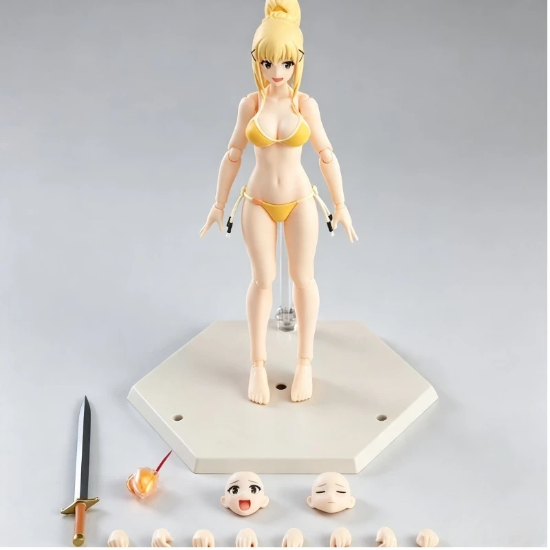 Action doll/sexy girl Swimsuit Daknisnis 14CM Joint Mobility Game anime/peripherals figure birthday gift Trendy Toys Model toy view 6