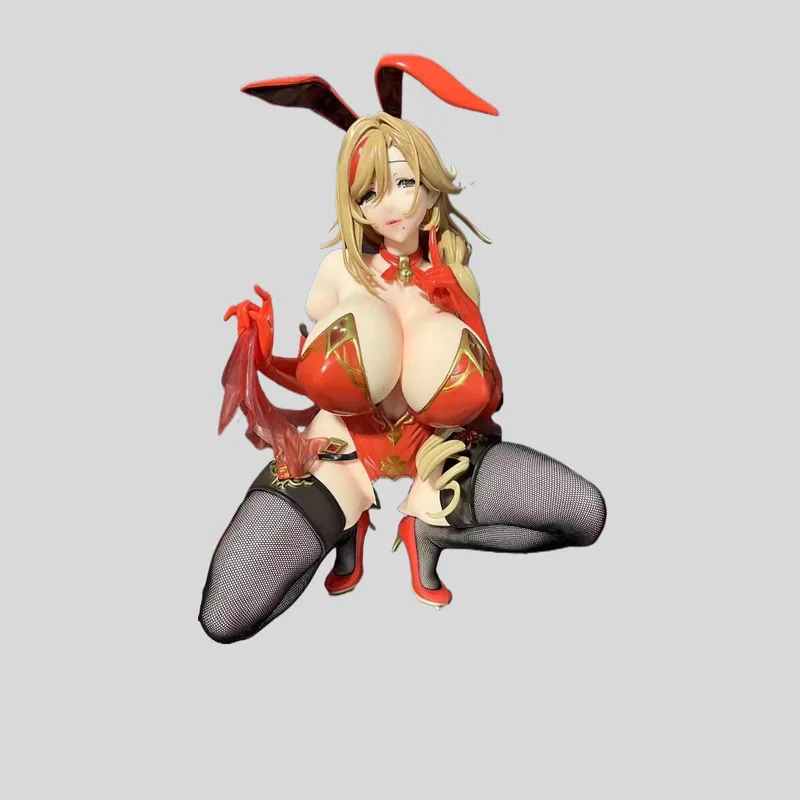 

Аниме фигурка девушка кролик на коленях масштаб 1/4 Коллекционная модель куклы игрушка украшение дома GAN Series от Meishoujo