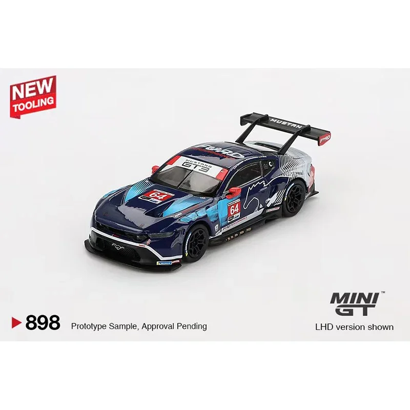 ما قبل البيع MINIGT 898 1:64 موستانج Multimatic Motorsports Diecast نموذج مجموعة اللعب