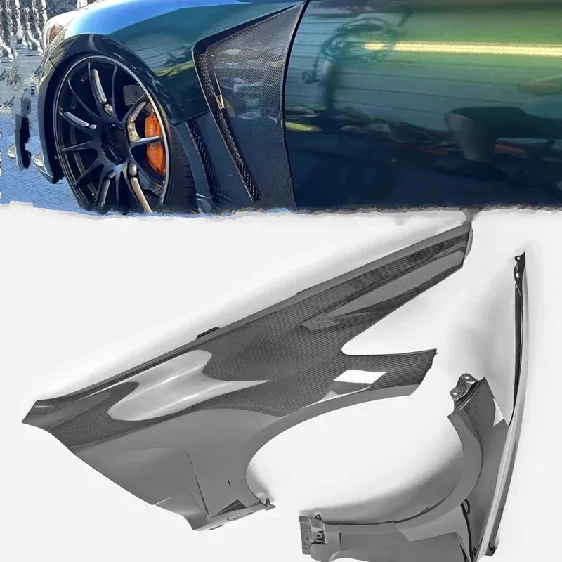 

High quality automotive specific carbon fiber leaf side panel protective plate suitle EP Type 2