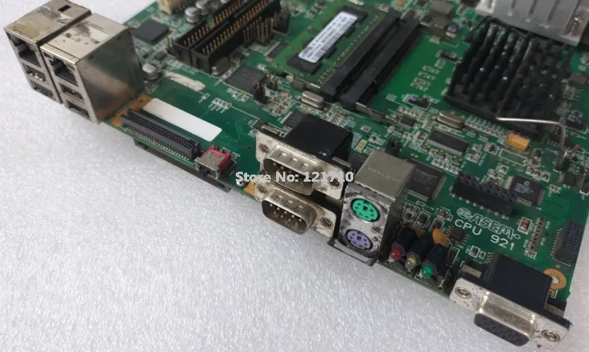 Industrial equipment board ASEM CPU921 93052200 with cpu heatsink memory and PCI slot