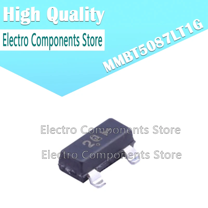 10Pcs/Lot MMBT5087LT1G SOT-23 SMD Triode (Marking 2Q) 2Q SOT23 LMBT5087
