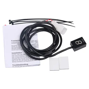 Ukazatel zařazeného rychlostního stupně pro Kawasaki Z750 Z 750 Z1000 Versys 650 KLE 650 Vulcan 900 1700 VN900 VN 900 Příslušenství pro motocykly Zobrazení zařazeného rychlostního stupně 10 nejlepší prodej displej moto z - №7