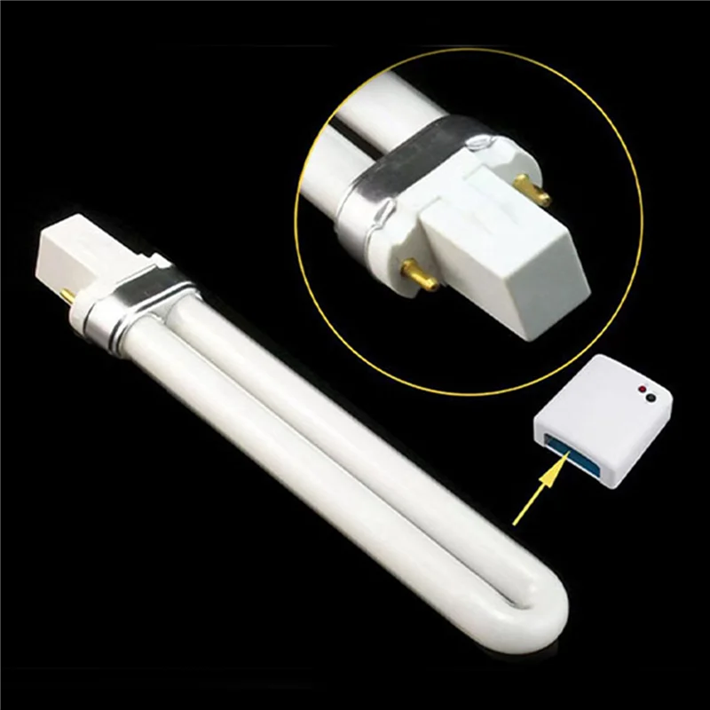ABRE-30PCS 9W مسمار الأشعة فوق البنفسجية آلة 365Nm أنبوب المصباح الكهربي