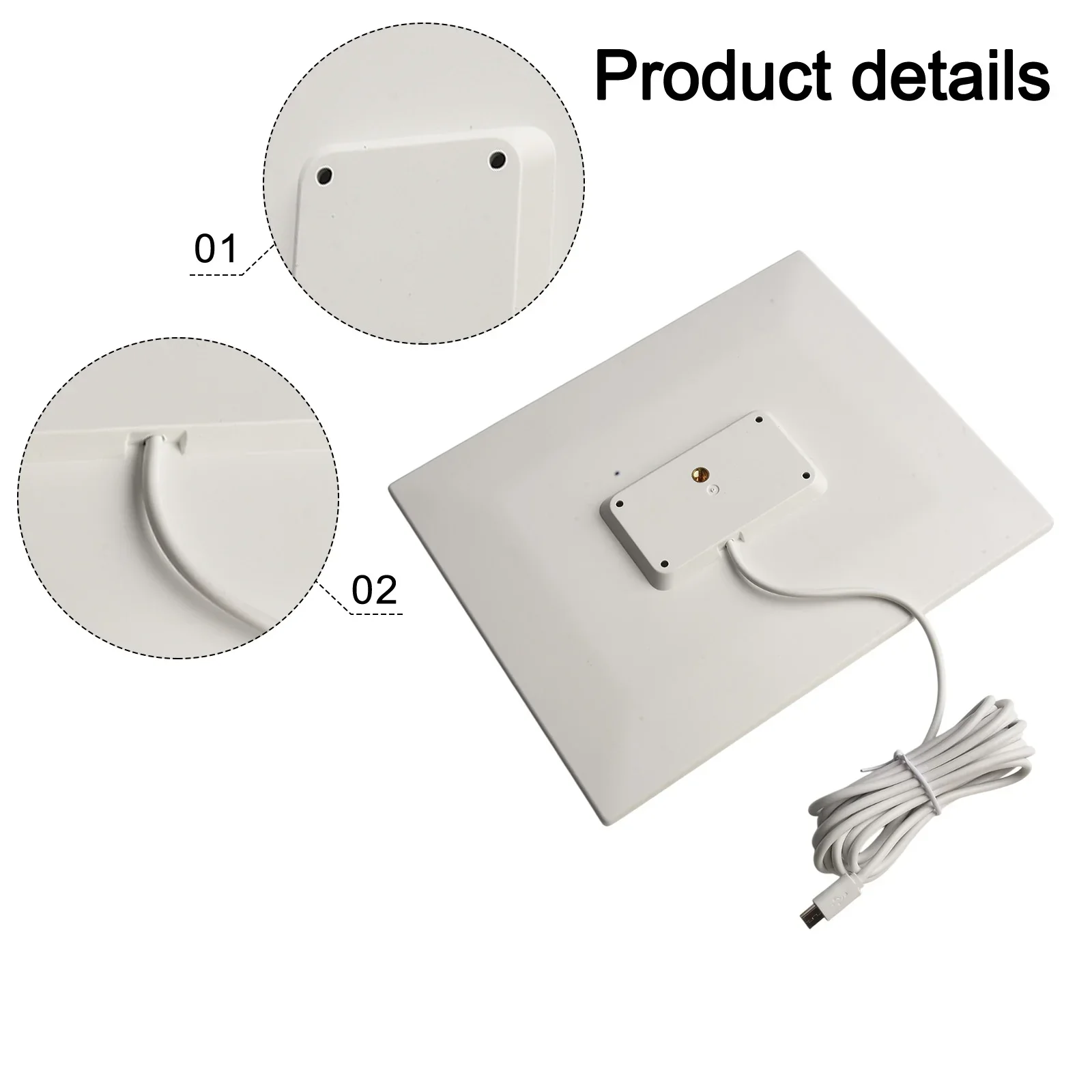 

Compatible With Battery Cameras Energy Absorption Low Power Devices Battery Camera Long Charging Cable Robust ABS PC Material