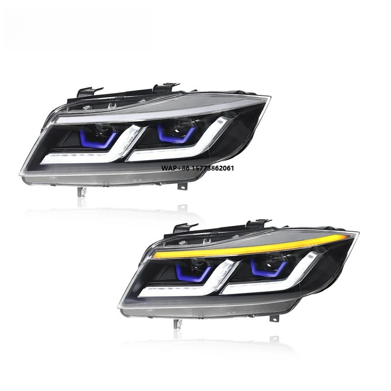 

1 Unit LED Headlights Car Accessories for Auto Lighting Systems 05-12 3 Series E90 Headlight Assembly Car Led Lights
