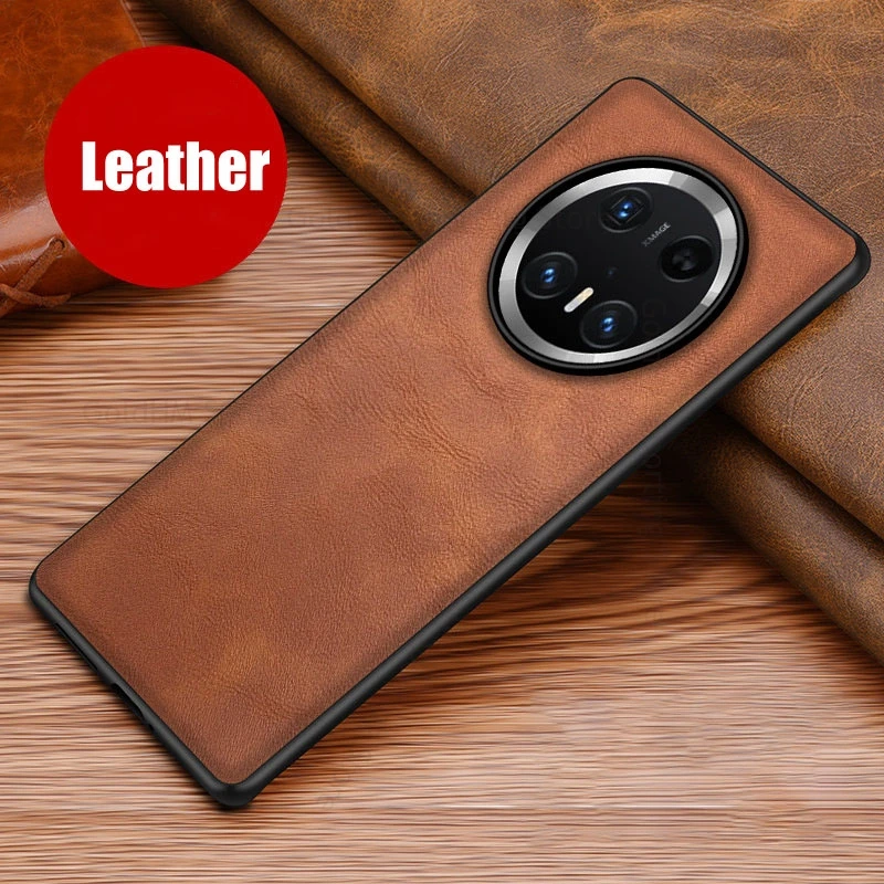 

Cover For Huawei Mate 70 60 Pro Plus 5G Shockproof Phone Leather Case For Mate 50 40 30 Pro Soft Siicone Bumper Protective Cover