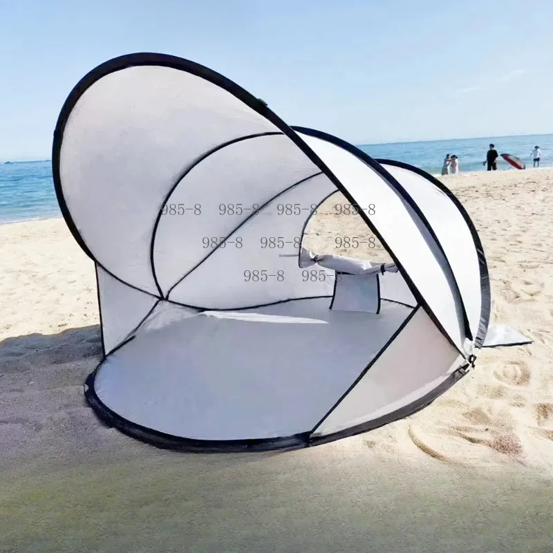 Fully Automatic Quick Setup Beach Tent, Windproof Waterproof Canopy, Sunscreen Protection, Outdoor Travel Supplies