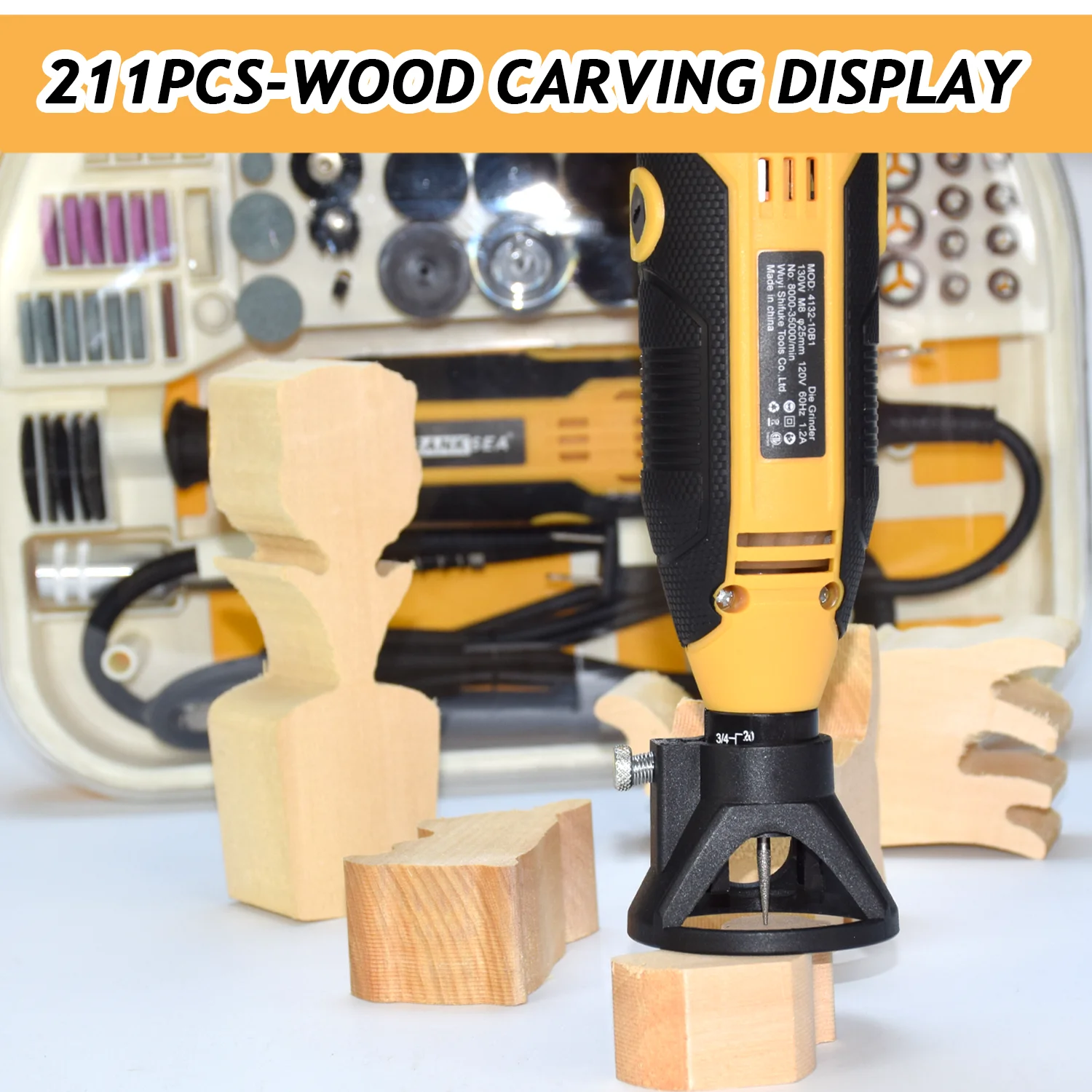 Zestaw narzędzi obrotowych, wy – Power Tools Diy recenzja i cena