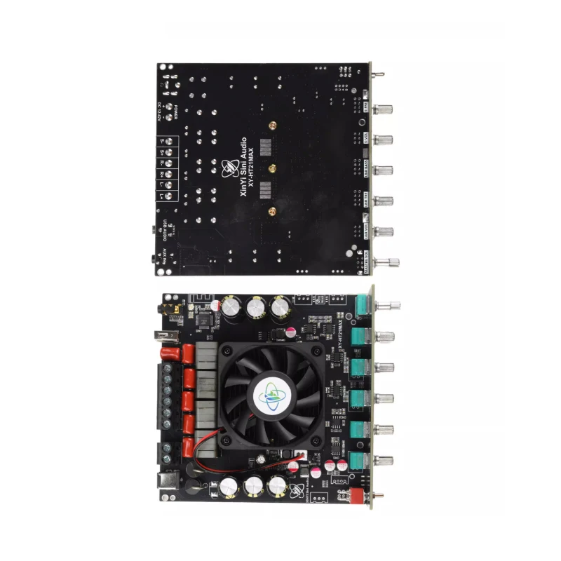 XY-HT21MAX Upgraded TPA3223 High and Low Bass Adjustment 2.1 Channel DC12-42V  Amplifier Board