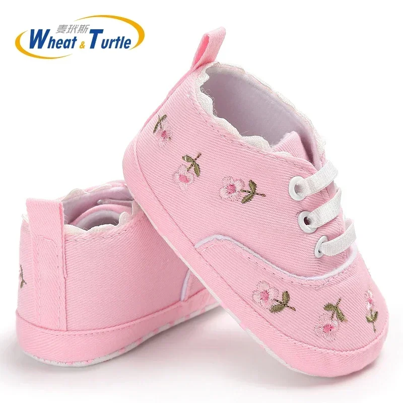 Mother Kids Baby Shoes First walker  Girl  All Season Suitable Infant  Walker Toddler  Sport Sneaker Crib