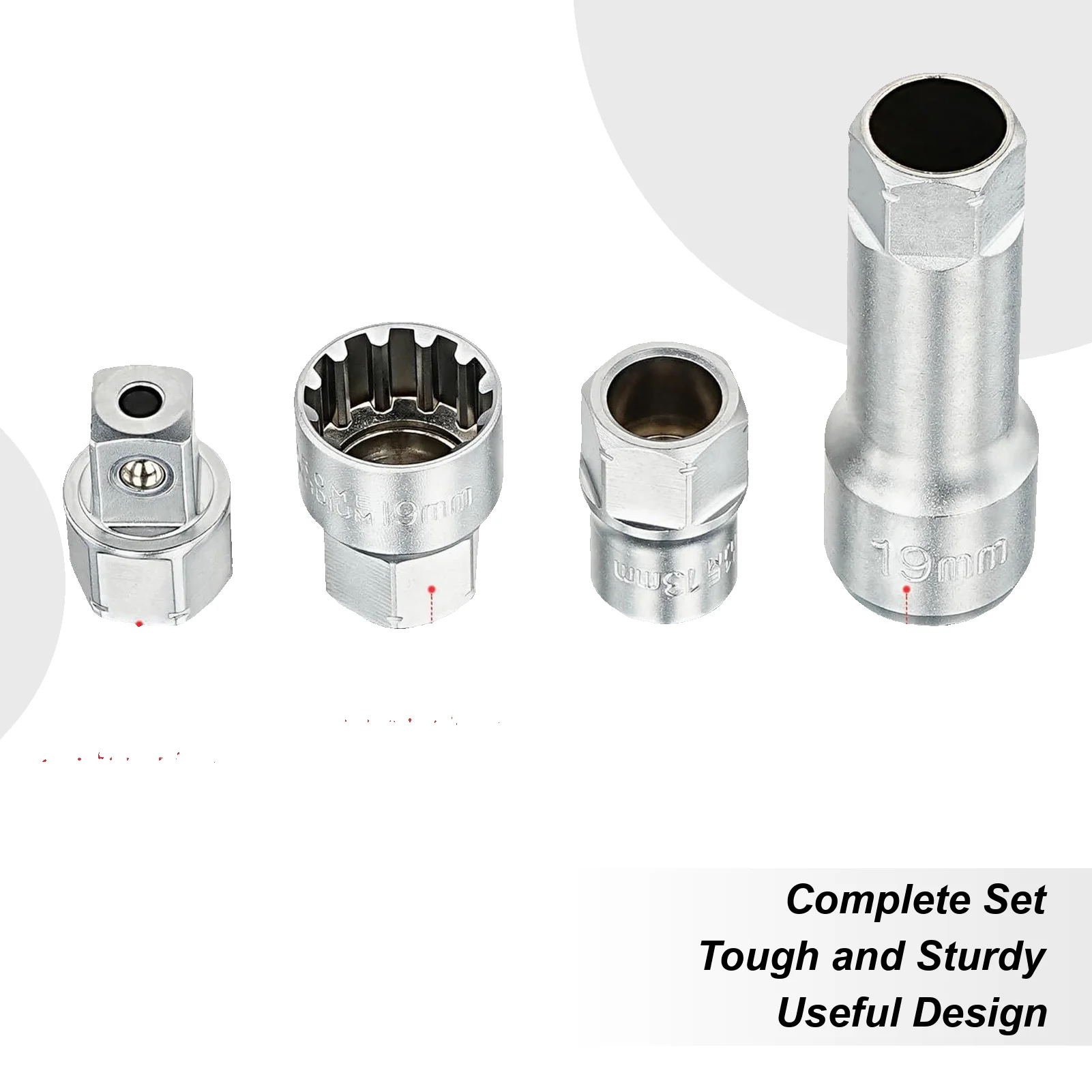 

Ratchet Socket Set Drive Socket Ratchet Wrench Set Compact Kit For Vehicle Maintenance Electrical Panel Work Motor Assembly