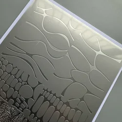 XMQ NAIL ART STAMPING PLATES LINES TEMPLATES IMAGE PLATE