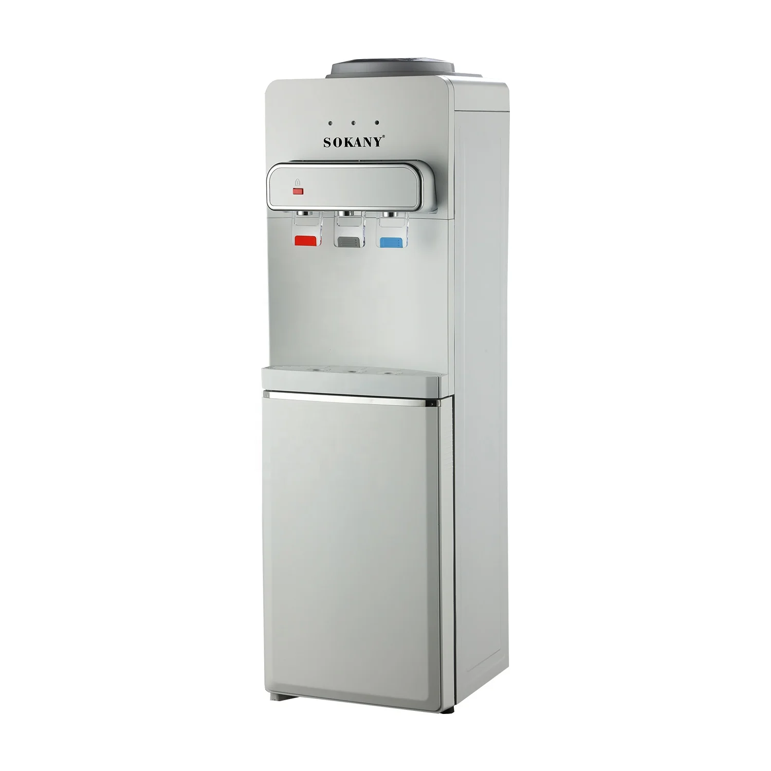 sokany 09002 Compressor Cooling drinking bottled Hot And Cold Water Cooler Machine buy Water Dispensers