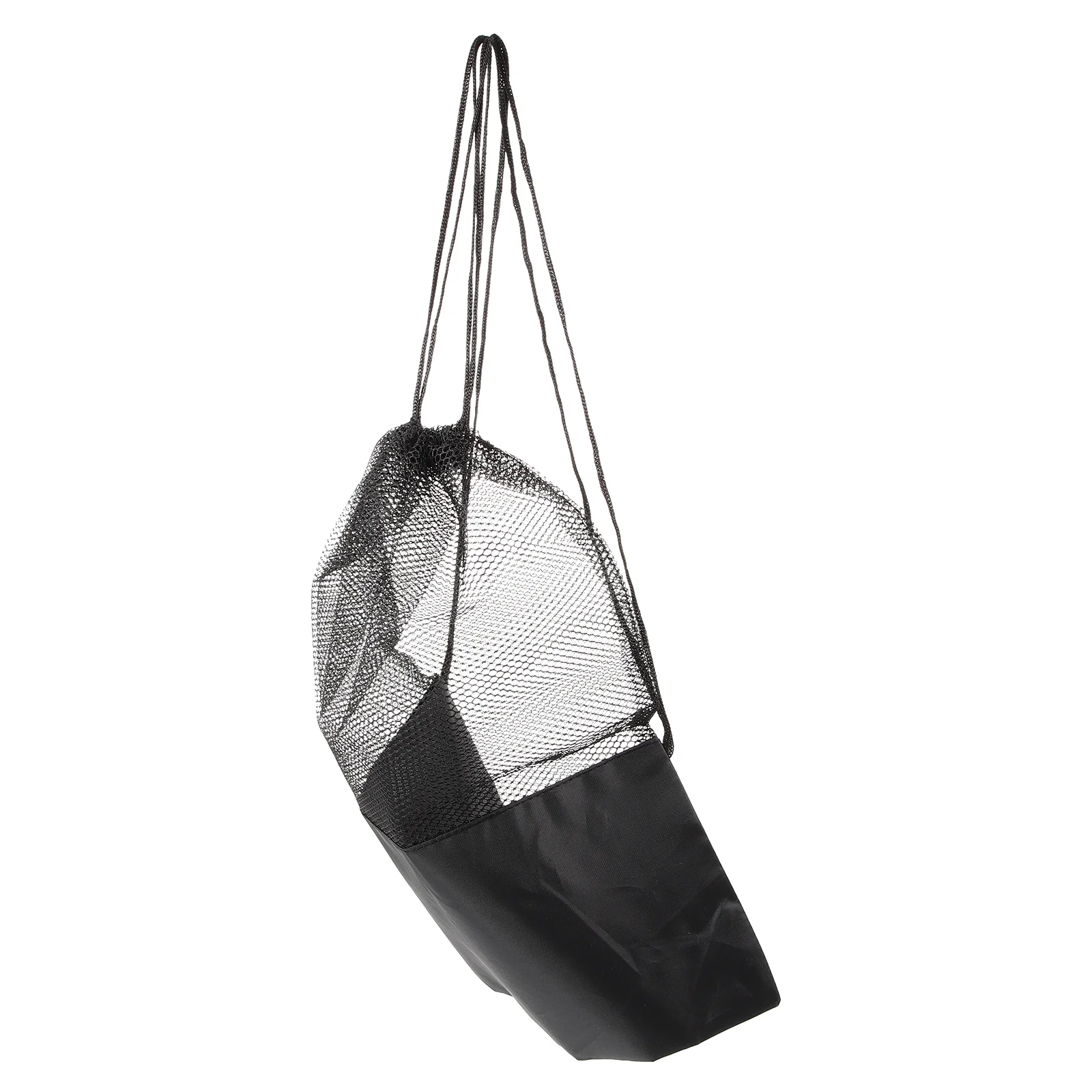 2 Pcs 축구 그물 포켓 저장 가방 어린이를위한 Drawstring 가방 축구 활 소녀 휴대용 배낭