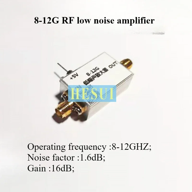 8-12GHz RF low noise amplifier X-band Receiving amplifier X-band