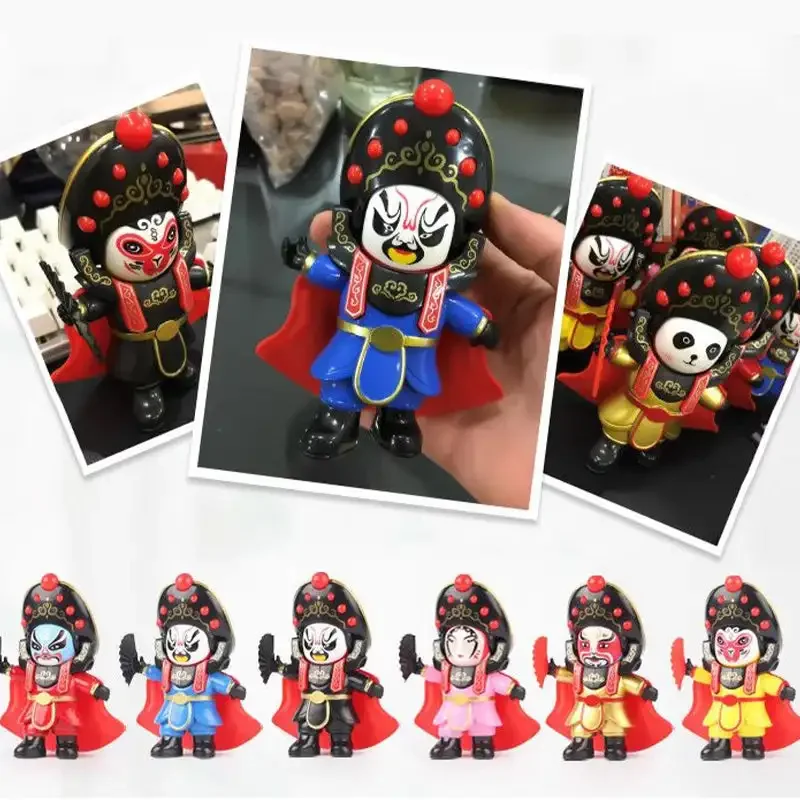 Sichuan Opera Face Changing Doll Ornament Traditional Chinese Opera Face Doll Culture And Art Face Makeup Doll A Face Changer