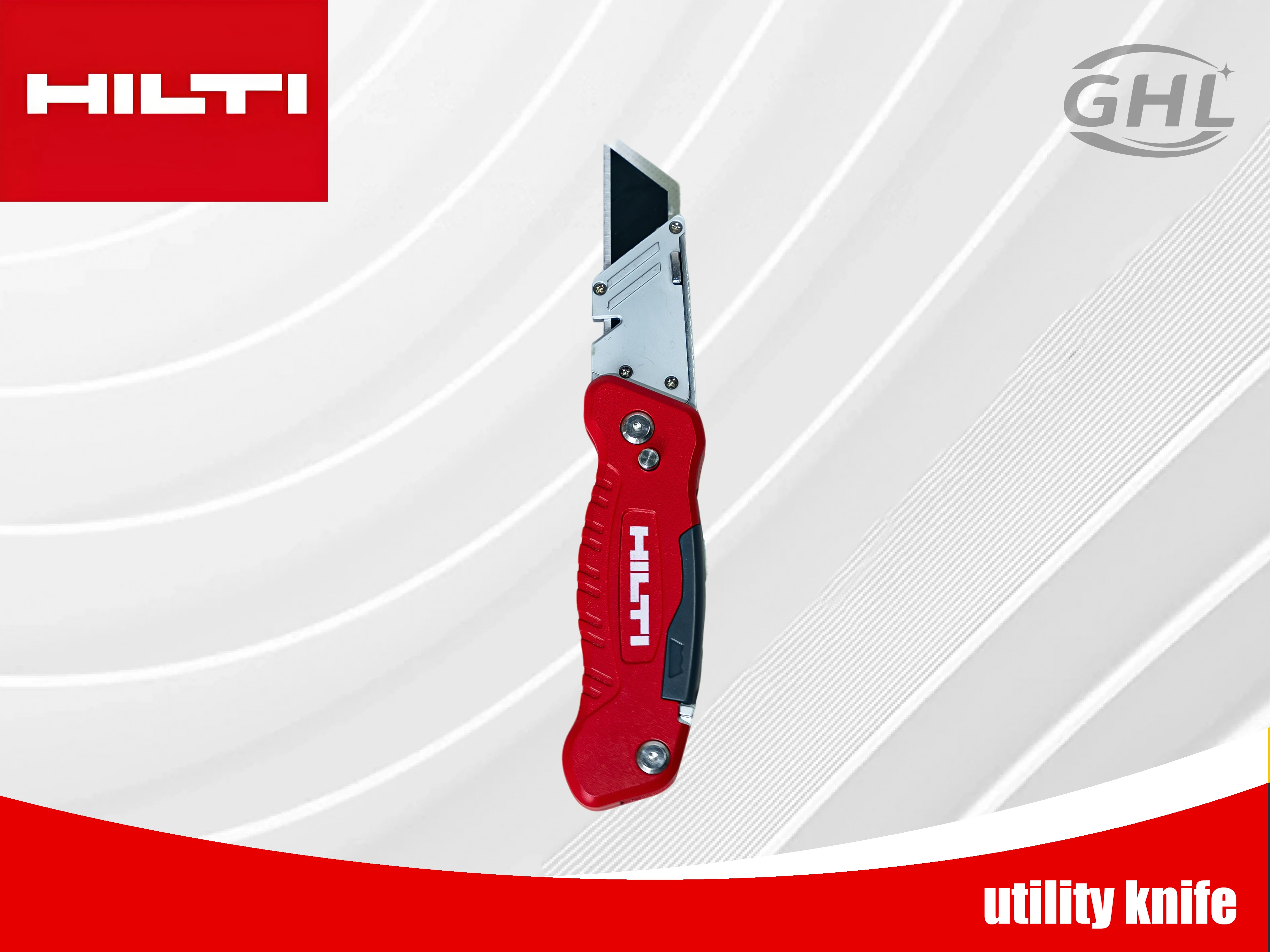HILTI original wallpaper knife multifunctional knife universal tool - with screwdriver folding knife, cutting paper knife