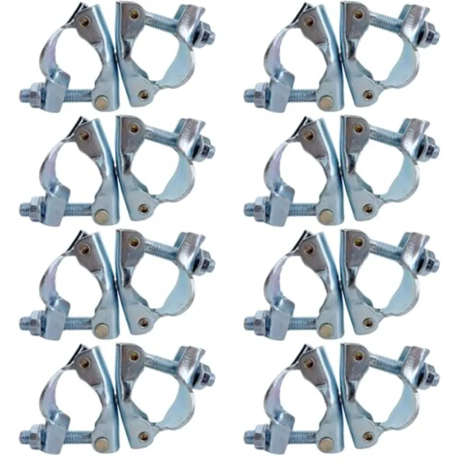 

8 Pack Scaffolding Couplers, Scaffold Clamps for 1¼ inch 32mm OD Tube