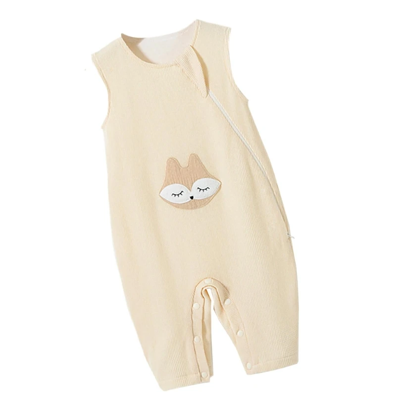 0-9M Infant Vest Jumpsuit Sleeveless Baby Warm Rompers Spring Autumn Clothing