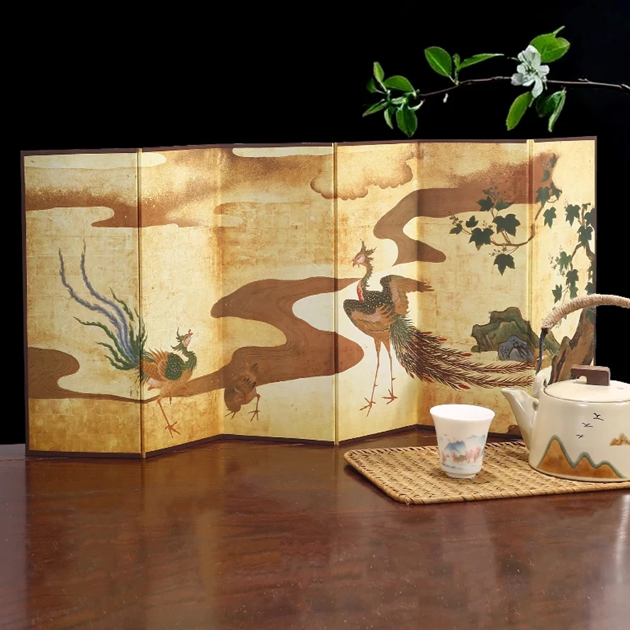 

Premium Gift Box Tabletop Divider | New Chinese Style Decor | Sturdy Silk-Framed Panel | The Ready-to-Gift Zen Accent