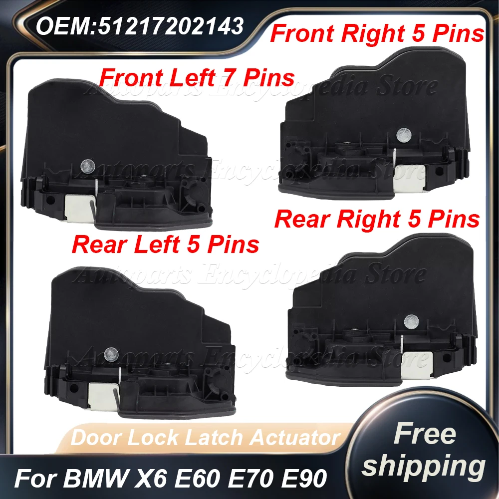 

51227202148 Door Lock Actuator Latch 51217202143 For BMW Mini E60 E65 E70 E90 F10 F01 F02 F30 2005-2016 51217202146 51227202147