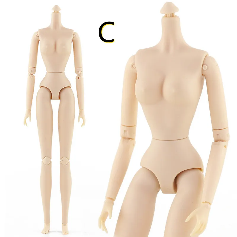 Muñeca de cuerpo de moda de 3 estilos para niñas, muñeca con ropa y zapatos, Cara de Anime, muñeca de plástico DIY, regalo de juguete para niñas, 30cm